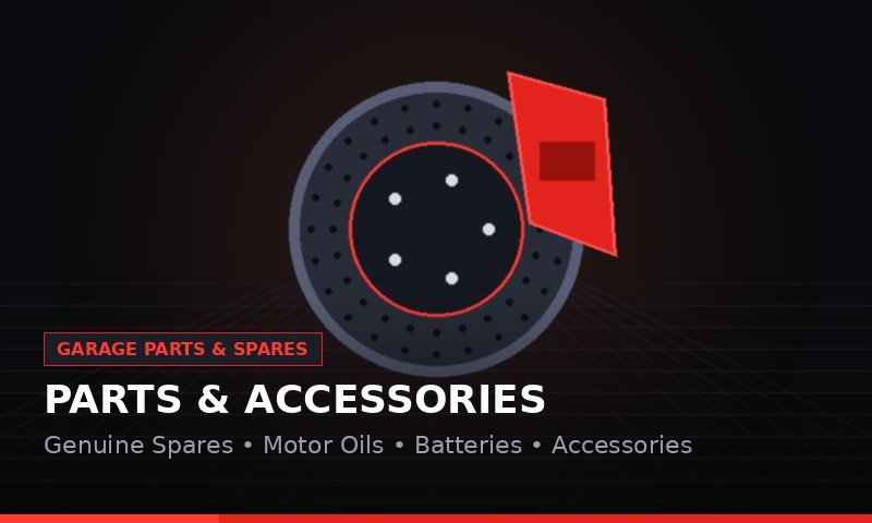 Automotive spare parts, brake disc rotor and garage accessories